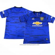 Camiseta de Entrenamiento Manchester United 2020-2021 Azul