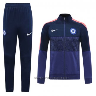 Chandal de Chaqueta del Chelsea 2020-2021 Azul