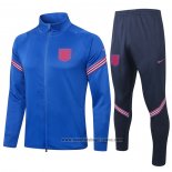 Chandal de Chaqueta del Inglaterra 2020-2021 Azul