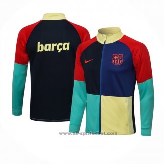 Chaqueta del Barcelona 2021-2022 Azul y Rojo