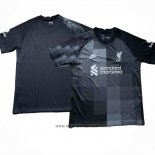 Tailandia Camiseta Liverpool Portero 2021-2022 Negro