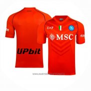 Tailandia Camiseta Napoli Portero 2023-2024 Naranja