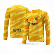 Camiseta Barcelona Portero Manga Larga 2023-2024 Amarillo