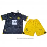 Camiseta Borussia Dortmund 2ª Equipacion del Nino 2023-2024