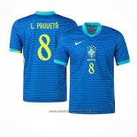 Camiseta Brasil Jugador L.Paqueta 2ª Equipacion del 2024