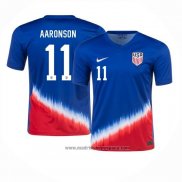Camiseta Estados Unidos Jugador AAronson 2ª Equipacion del 2024