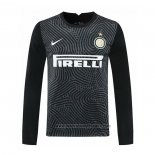 Camiseta Inter Milan Portero Manga Larga 2020-2021 Negro