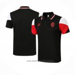 Camiseta Polo del AC Milan 2021-2022 Negro