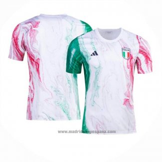 Camiseta Pre Partido del Italia 2023 Blanco