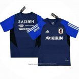 Camiseta Pre Partido del Japon 2023 Azul