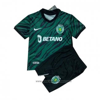 Camiseta Sporting 3ª Equipacion del Nino 2021-2022