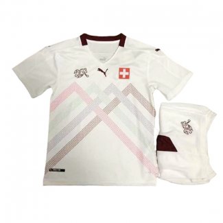 Camiseta 2ª Equipacion del Suiza Nino 2020-2021