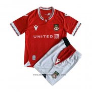 Camiseta Wrexham 1ª Equipacion del Nino 2023-2024