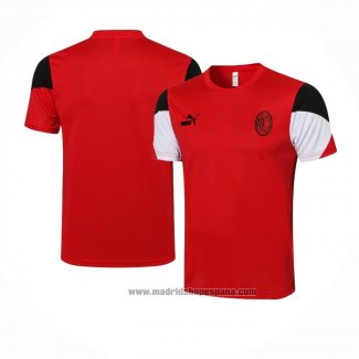 Camiseta de Entrenamiento AC Milan 2021-2022 Rojo