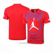 Camiseta de Entrenamiento Paris Saint-Germain Jordan 2020-2021 Rojo