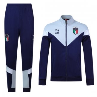 Chandal de Chaqueta del Italia 2020 Azul