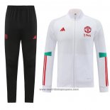 Chandal de Chaqueta del Manchester United 2023-2024 Blanco