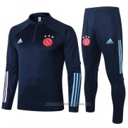 Chandal de Sudadera del Ajax 2020-2021 Azul