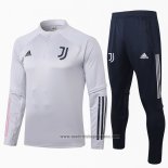 Chandal de Sudadera del Juventus Nino 2020-2021 Gris