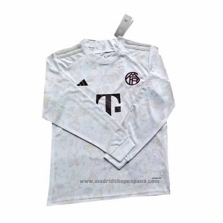 Camiseta Bayern Munich 3ª Equipacion del Manga Larga 2023-2024