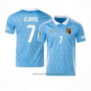 Camiseta Belgica Jugador De Bruyne 2ª Equipacion del 2024