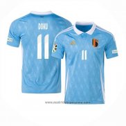 Camiseta Belgica Jugador Doku 2ª Equipacion del 2024