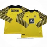 Camiseta Borussia Dortmund 1ª Equipacion del Manga Larga 2021-2022