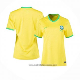 Camiseta Brasil 1ª Equipacion del Mujer 2023