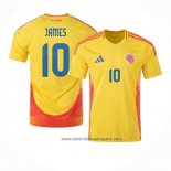 Camiseta Colombia Jugador James 1ª Equipacion del 2024