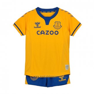 Camiseta 2ª Equipacion del Everton Nino 2020-2021