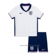 Camiseta Inglaterra 1ª Equipacion del Nino 2024