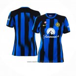 Camiseta Inter Milan 1ª Equipacion del Mujer 2023-2024
