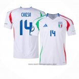 Camiseta Italia Jugador Chiesa 2ª Equipacion del 2024-2025