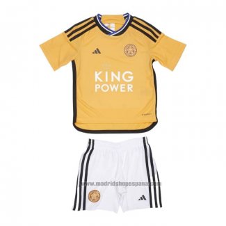 Camiseta Leicester City 3ª Equipacion del Nino 2023-2024