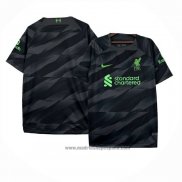 Camiseta Liverpool Portero 2023-2024 Negro