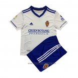 Camiseta Real Zaragoza 1ª Equipacion del Nino 2021-2022