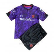 Camiseta Toluca 3ª Equipacion del Nino 2021