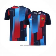 Camiseta de Entrenamiento Barcelona 2021-2022 Azul