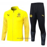 Chandal de Chaqueta del Borussia Dortmund 202023-2024 Amarillo