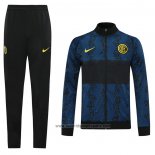 Chandal de Chaqueta del Inter Milan 2020-2021 Azul