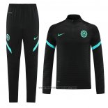 Chandal de Sudadera del Inter Milan 2021-2022 Negro