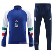 Chandal de Sudadera del Italia 202023-2024 Azul