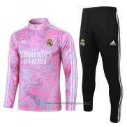 Chandal de Sudadera del Real Madrid 2023-2024 Rosa