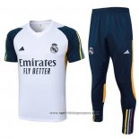 Chandal del Real Madrid Manga Corta 202023-2024 Blanco