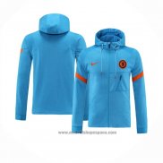 Chaqueta con Capucha del Chelsea 2021-2022 Azul