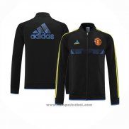 Chaqueta del Manchester United 2021-2022 Negro y Azul