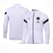 Chaqueta del Paris Saint-Germain Jordan 2020-2021 Blanco