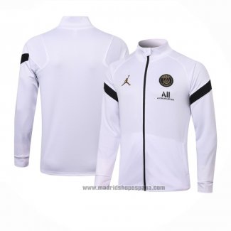 Chaqueta del Paris Saint-Germain Jordan 2020-2021 Blanco