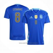 Camiseta Argentina Jugador E.Fernandez 2ª Equipacion del 2024