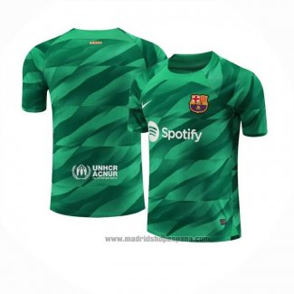 Camiseta Barcelona Portero 2023-2024 Verde